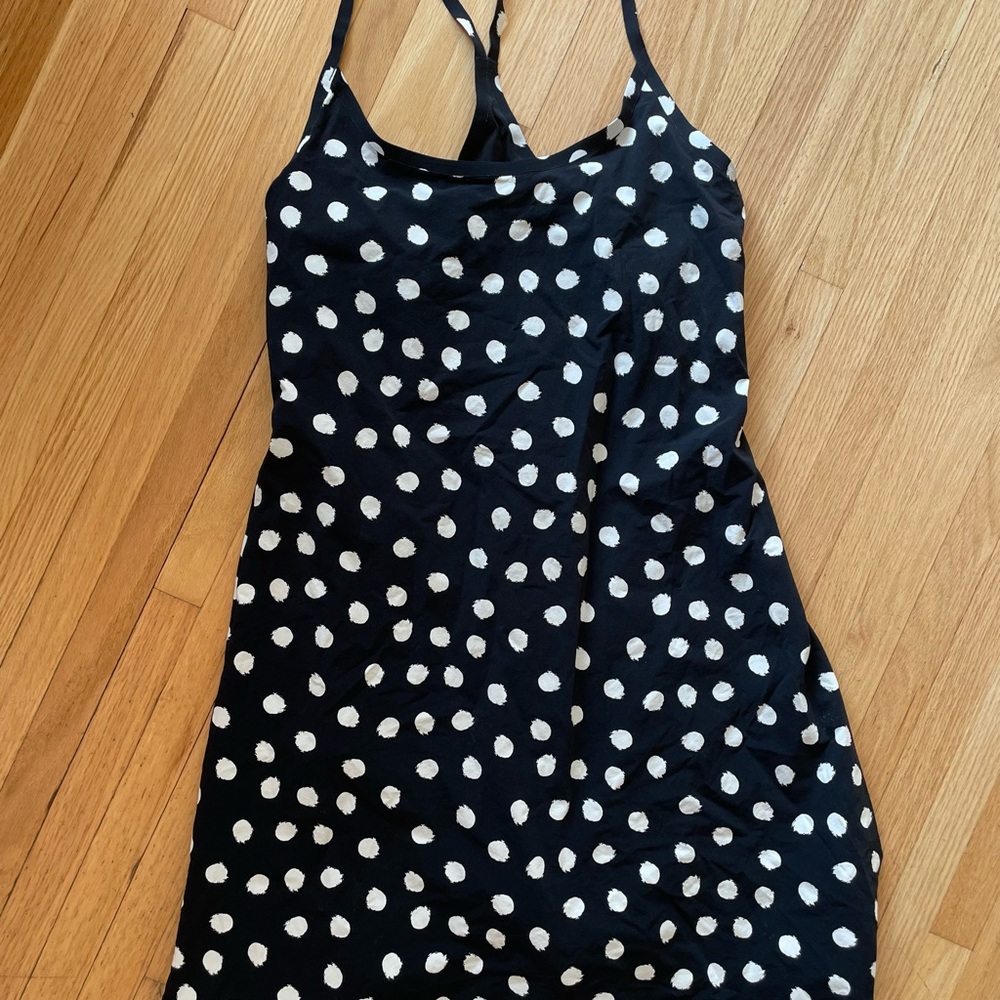 Outdoor Voices Black and White Tank Top